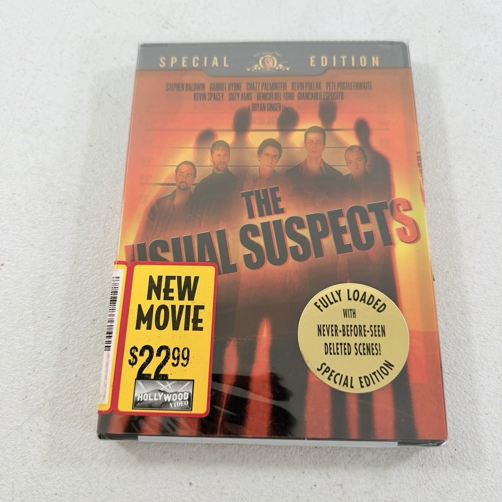 The Usual Suspects Special Edition, DVD Stephen Baldwin, Kevin Spacey New Sealed